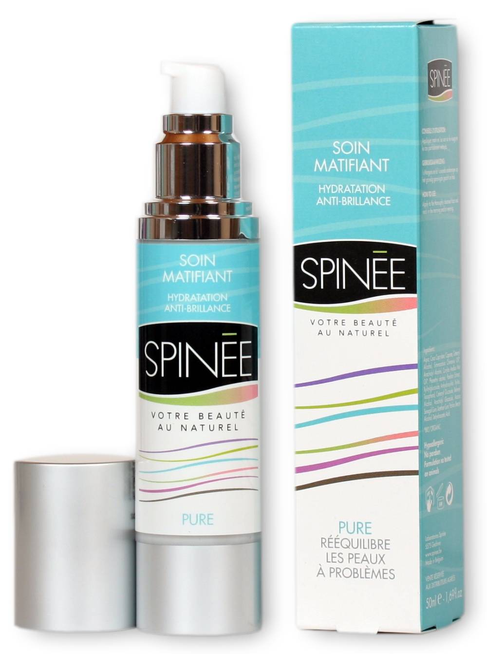 Spinée - Visage - Pure - Soin Matifiant 50ml