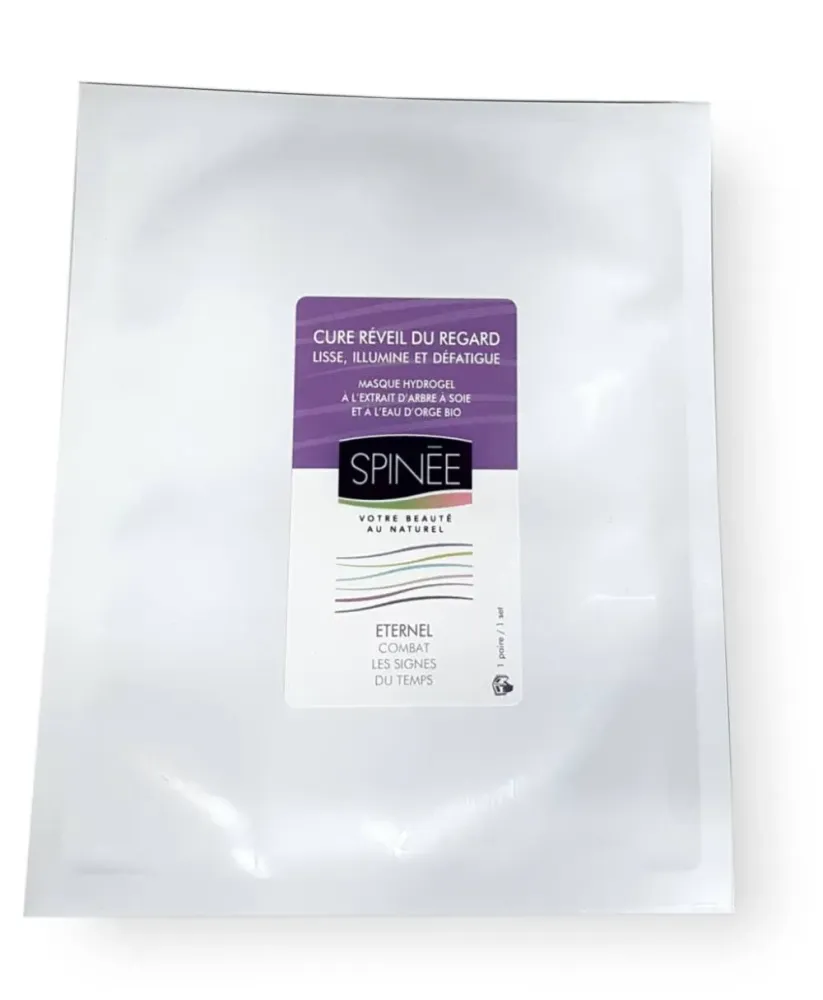 Masque à l'extrait d'arbre à soie et à l'eau d'orge bio