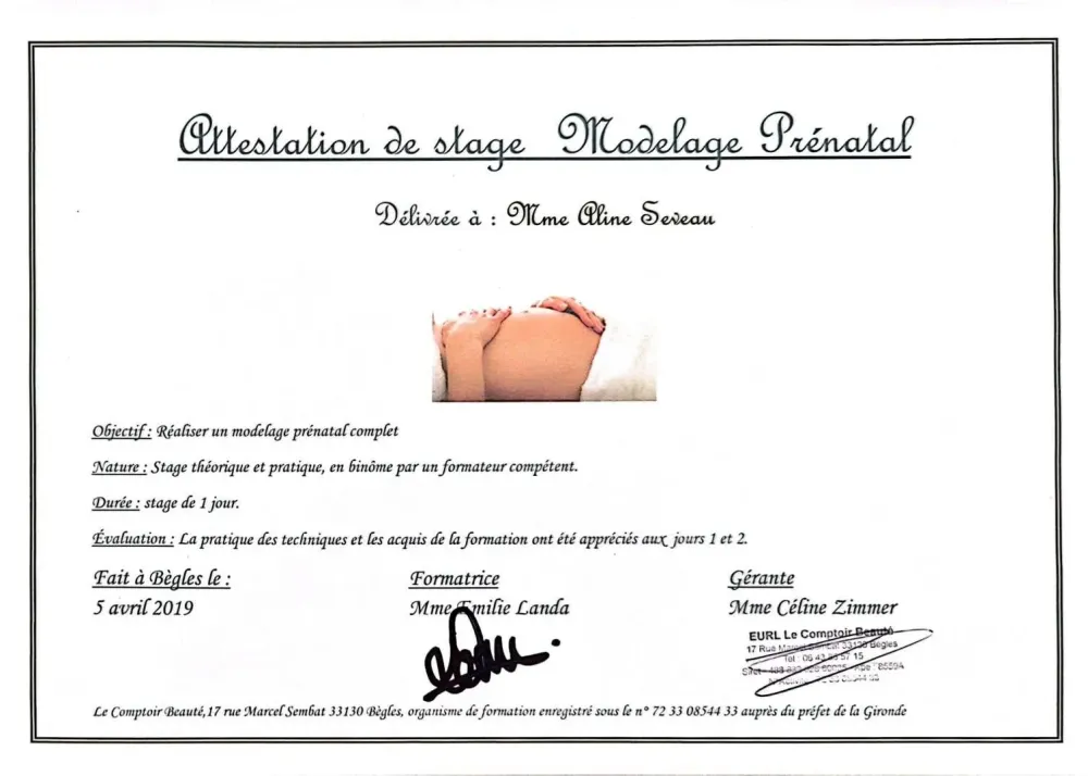attestation de modelage prénatalwebp