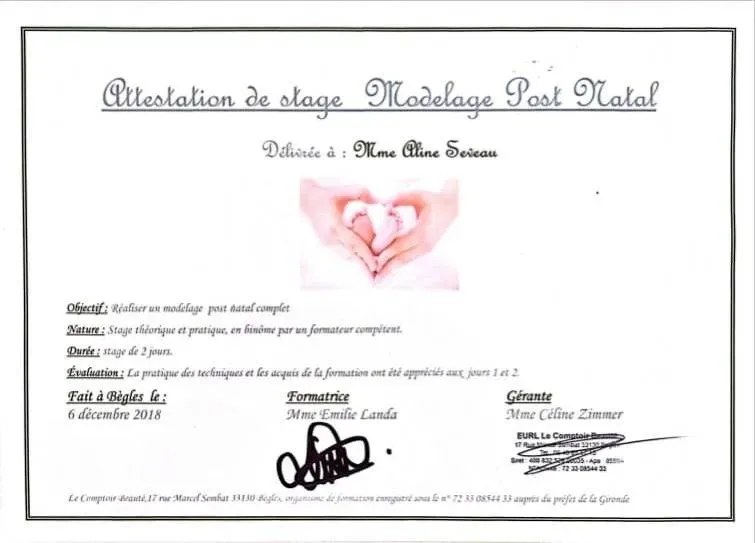 modelage post natal